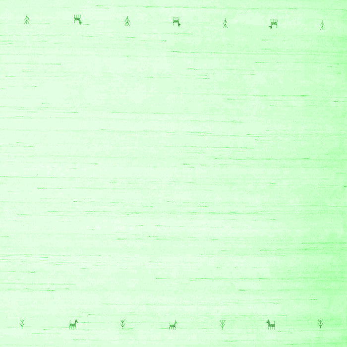 Solid Emerald Green Modern Rug, con900emgrn