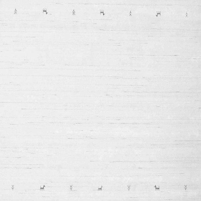 Serging Thickness of Machine Washable Solid Gray Modern Rug, wshcon900gry