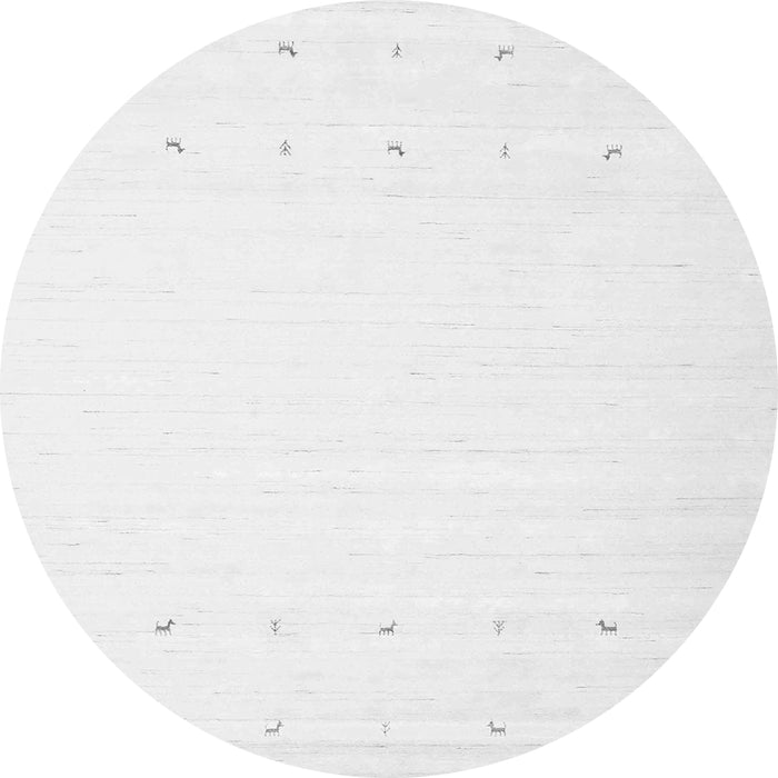 Machine Washable Solid Gray Modern Rug, wshcon900gry