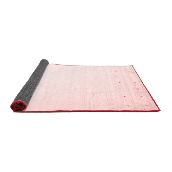 Solid Red Modern Area Rugs