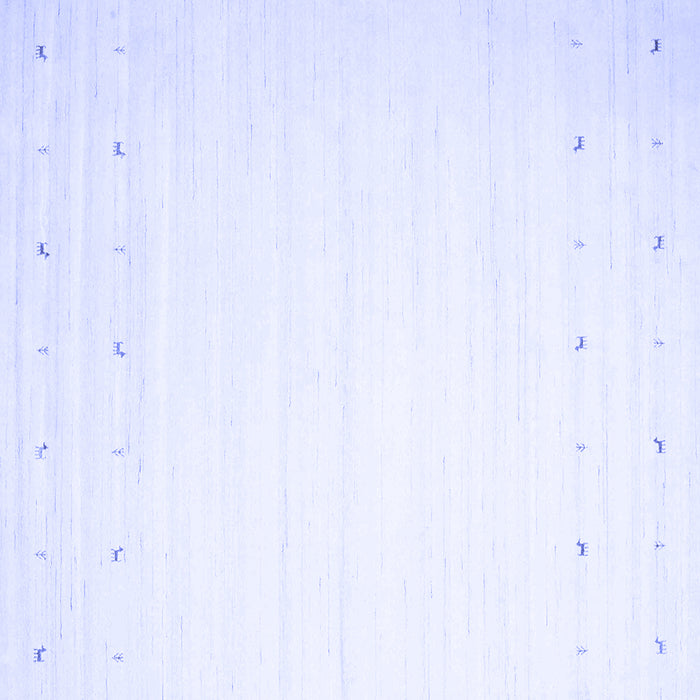 Square Machine Washable Solid Blue Modern Rug, wshcon901blu