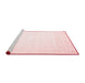 Modern Red Washable Rugs