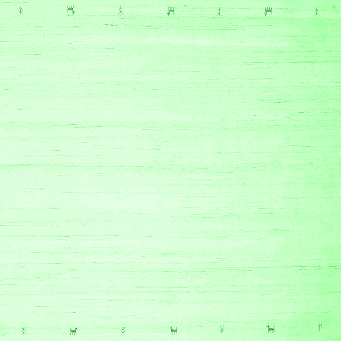 Solid Emerald Green Modern Rug, con901emgrn