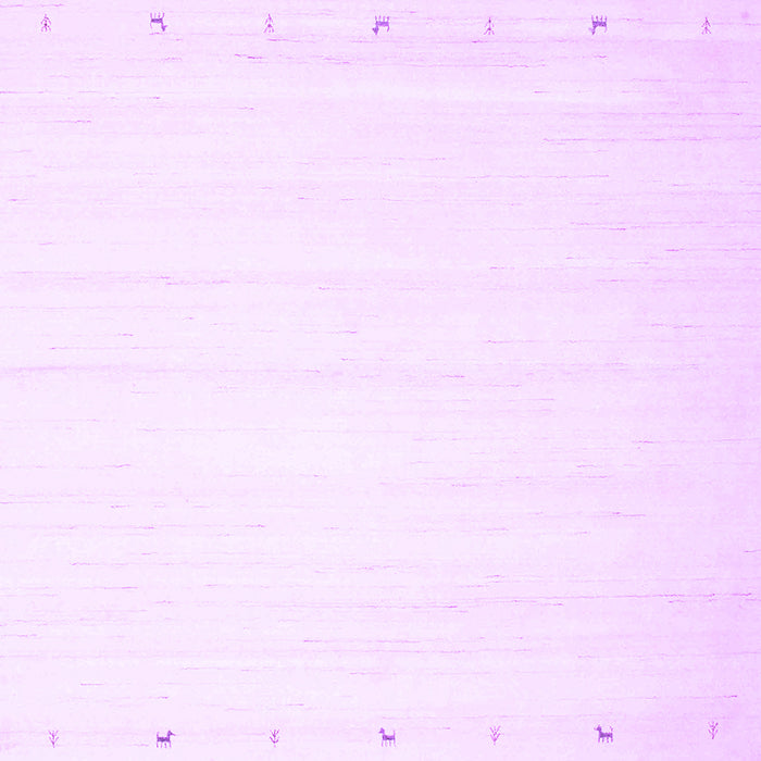 Solid Purple Modern Rug, con901pur