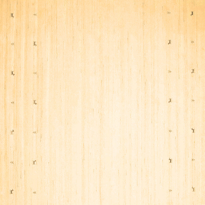 Square Solid Brown Modern Rug, con901brn