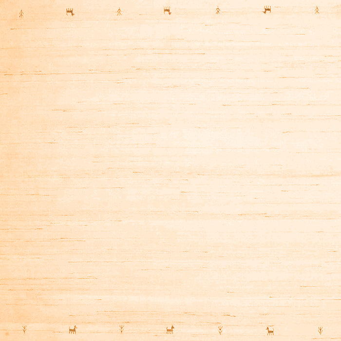 Serging Thickness of Machine Washable Solid Orange Modern Area Rugs, wshcon901org