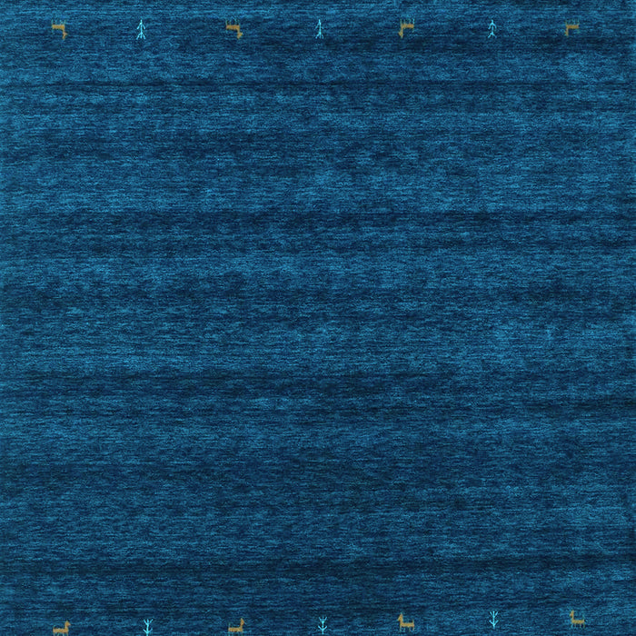 Abstract Light Blue Contemporary Rug, con902lblu