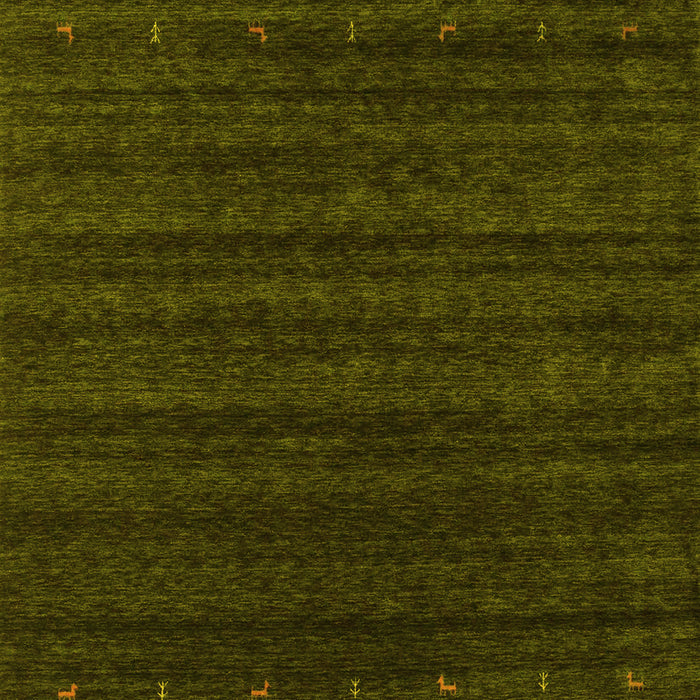 Machine Washable Abstract Yellow Contemporary Rug, wshcon902yw