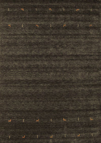 Abstract Brown Contemporary Rug, con902brn