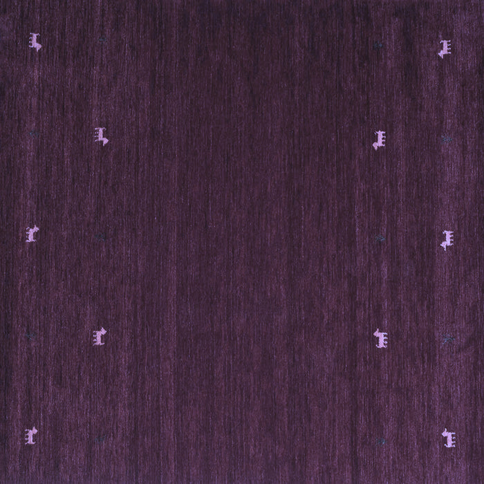 Square Abstract Blue Contemporary Rug, con903blu