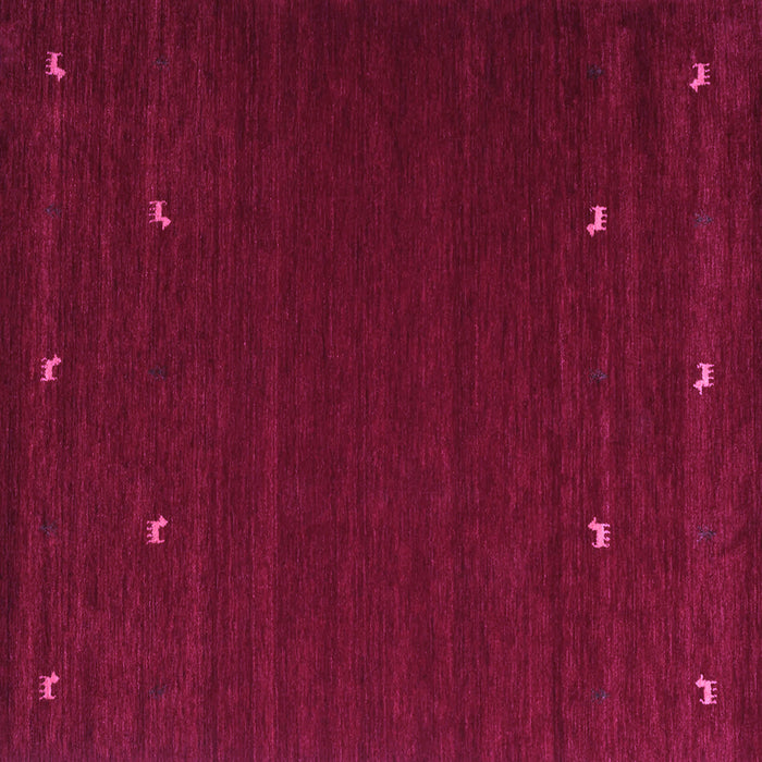 Square Machine Washable Abstract Purple Contemporary Area Rugs, wshcon903pur