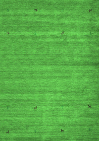 Abstract Green Contemporary Rug, con904grn