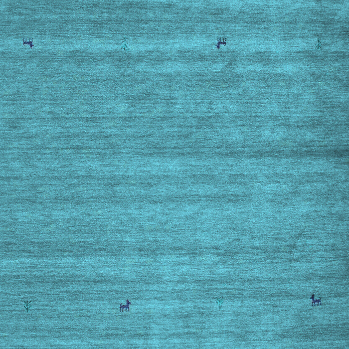 Machine Washable Abstract Light Blue Contemporary Rug, wshcon904lblu