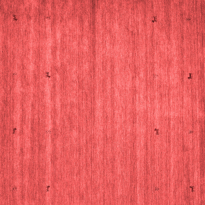 Machine Washable Abstract Red Contemporary Rug, wshcon904red