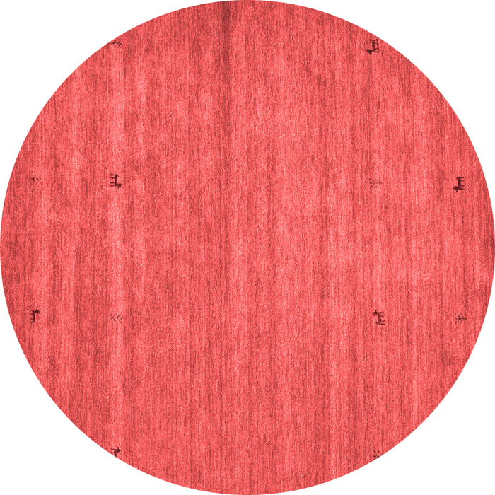 Machine Washable Abstract Red Contemporary Rug, wshcon904red