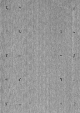 Abstract Gray Contemporary Rug, con906gry