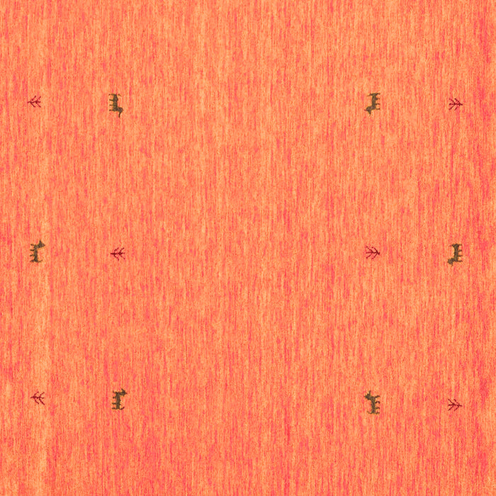 Serging Thickness of Machine Washable Abstract Orange Contemporary Area Rugs, wshcon906org