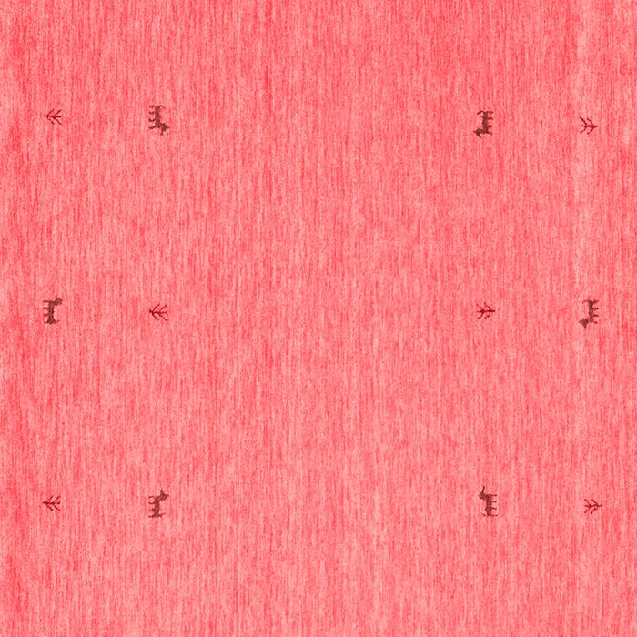 Abstract Red Contemporary Area Rugs