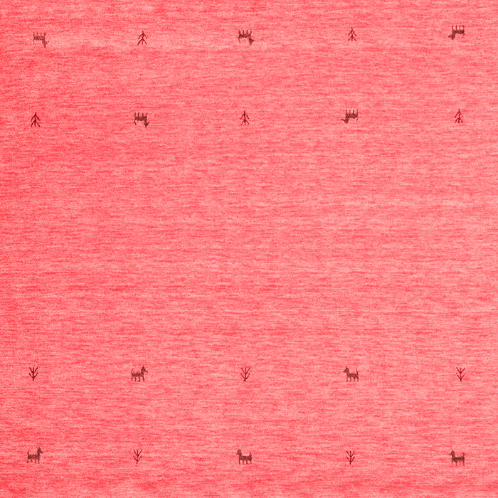 Machine Washable Abstract Red Contemporary Rug, wshcon906red