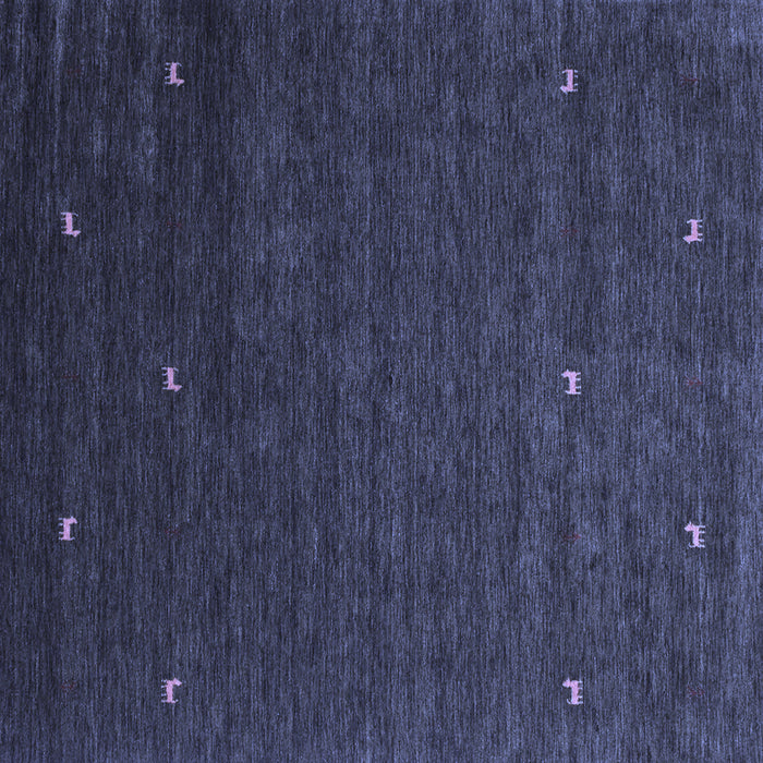 Square Abstract Blue Contemporary Rug, con907blu