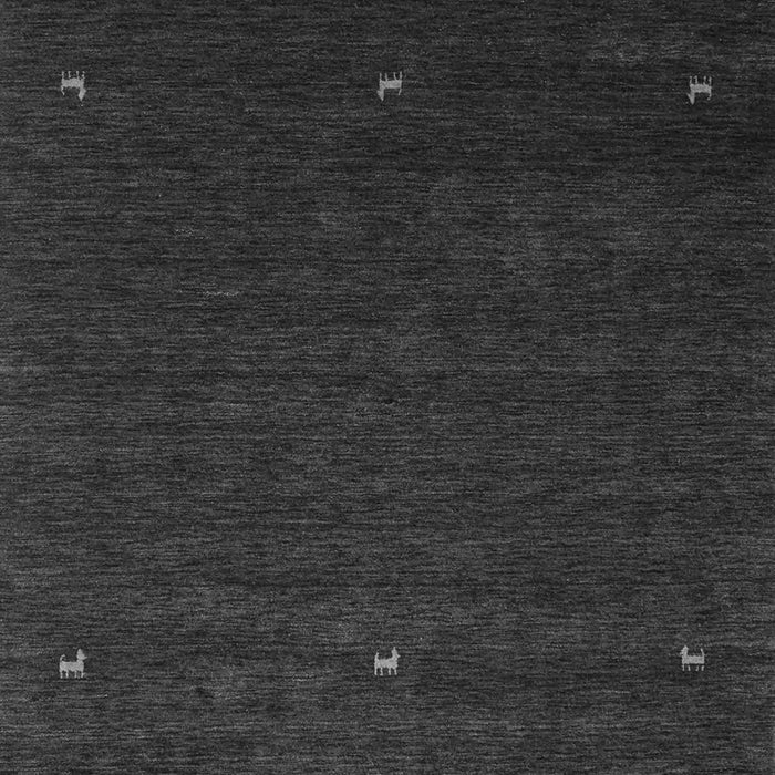 Serging Thickness of Machine Washable Abstract Gray Contemporary Rug, wshcon907gry