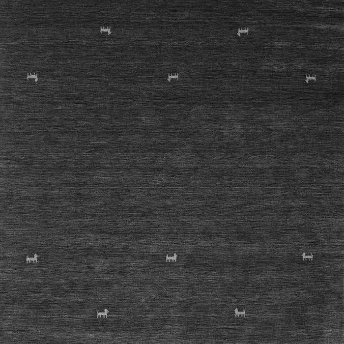 Round Machine Washable Abstract Gray Contemporary Rug, wshcon907gry