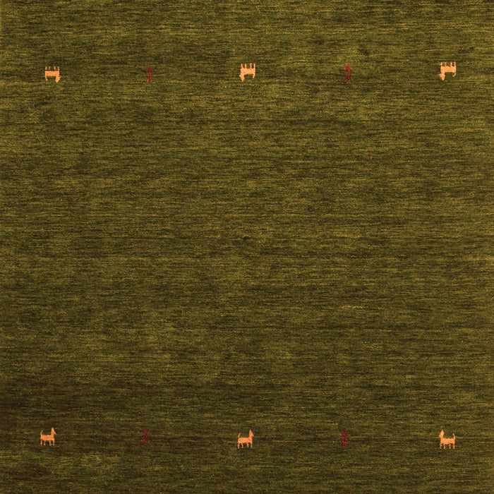 Abstract Orange Contemporary Rug, con907org