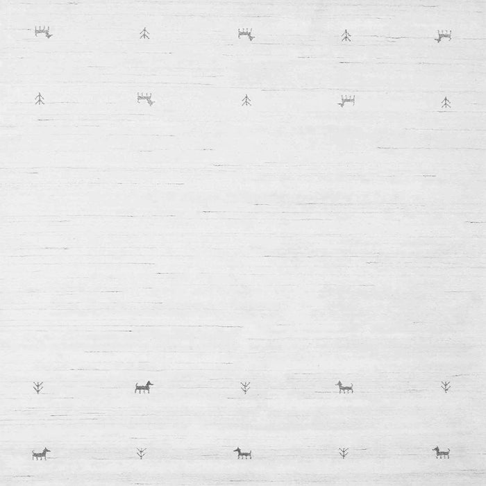 Round Machine Washable Solid Gray Modern Rug, wshcon908gry