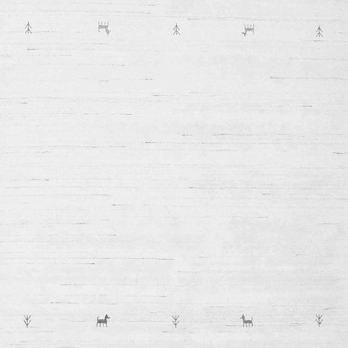 Solid Gray Modern Rug, con908gry