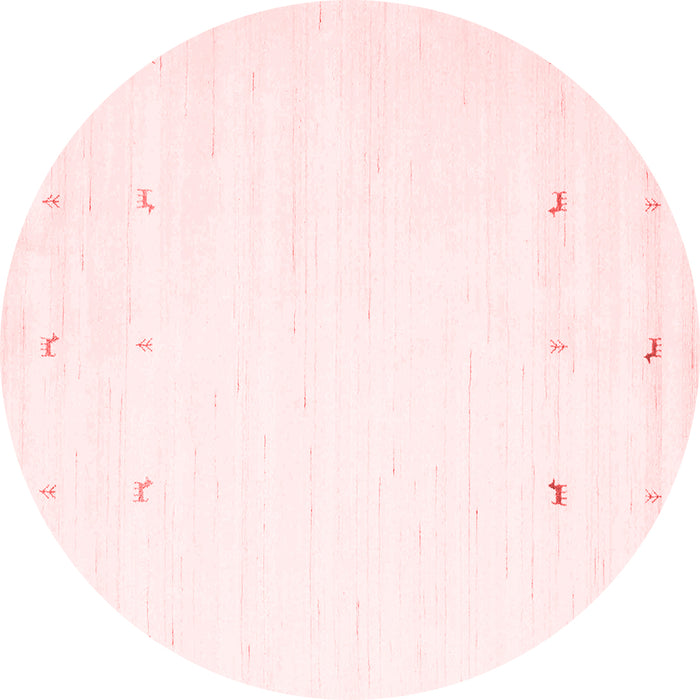 Solid Red Modern Rug, con908red