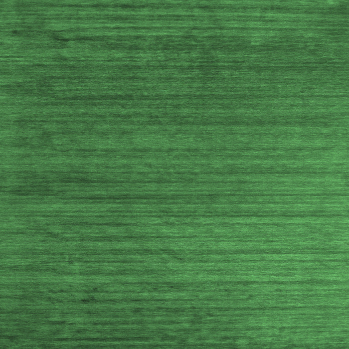 Square Machine Washable Abstract Emerald Green Contemporary Area Rugs, wshcon909emgrn