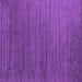 Square Abstract Purple Contemporary Rug, con909pur