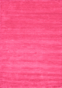 Abstract Pink Contemporary Rug, con90pnk