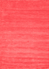 Abstract Red Contemporary Rug, con90red