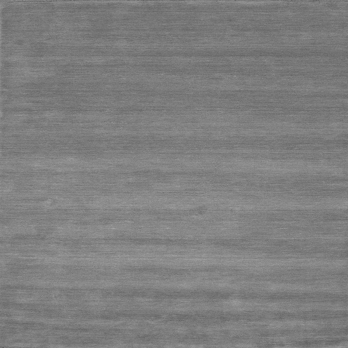 Round Machine Washable Abstract Gray Contemporary Rug, wshcon90gry