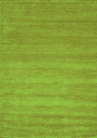 Abstract Green Contemporary Rug, con90grn