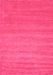 Machine Washable Abstract Pink Contemporary Rug, wshcon90pnk