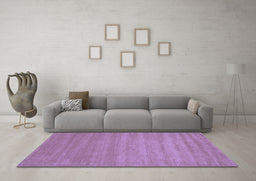 Machine Washable Abstract Blue Contemporary Rug in a Living Room, wshcon90blu