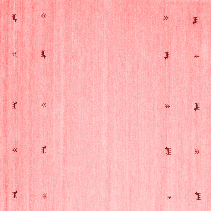 Solid Red Modern Rug, con910red