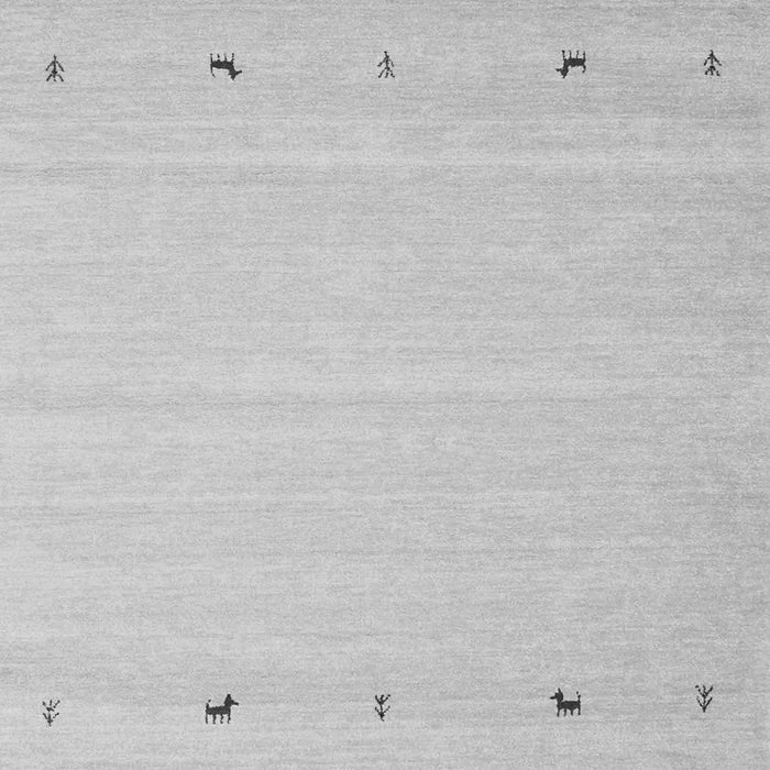 Solid Gray Modern Rug, con910gry