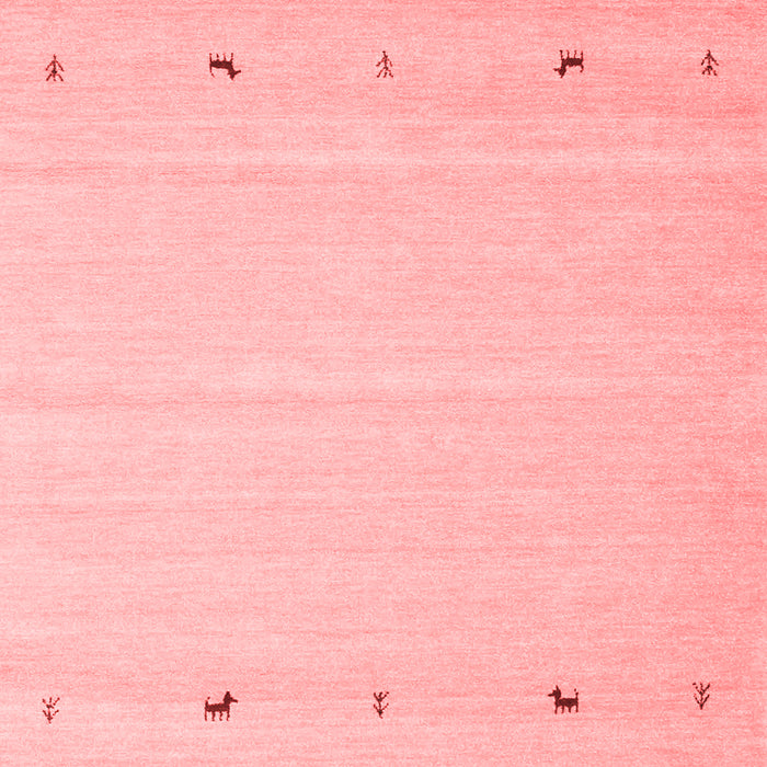 Solid Red Modern Area Rugs