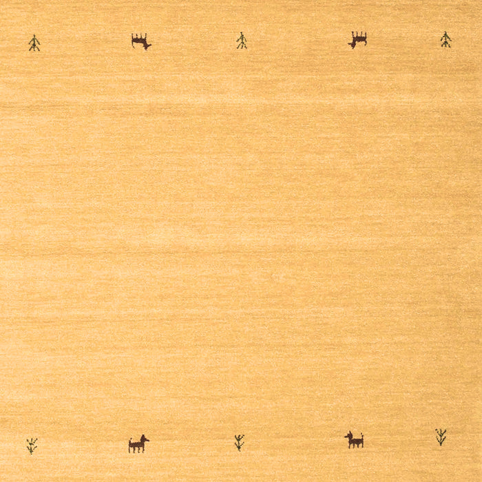 Solid Brown Modern Rug, con910brn