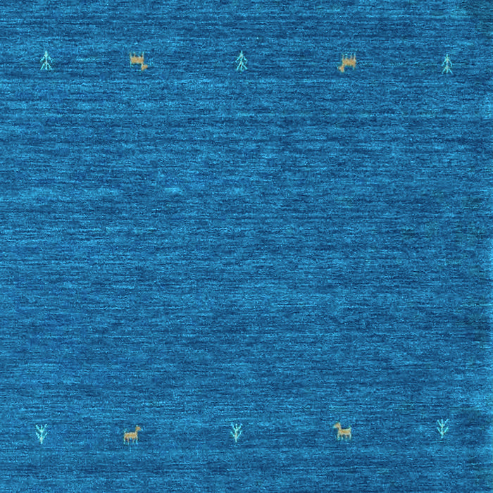 Abstract Light Blue Contemporary Rug, con911lblu