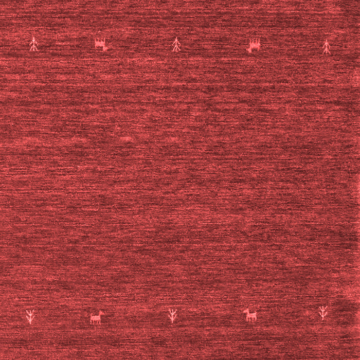 Abstract Red Contemporary Area Rugs