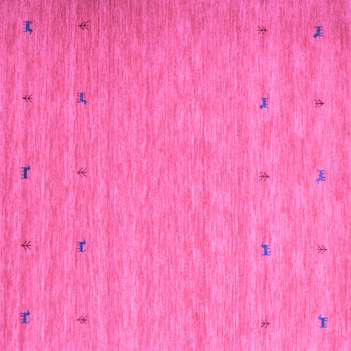 Square Abstract Purple Contemporary Rug, con912pur