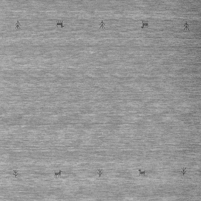 Abstract Gray Contemporary Rug, con912gry