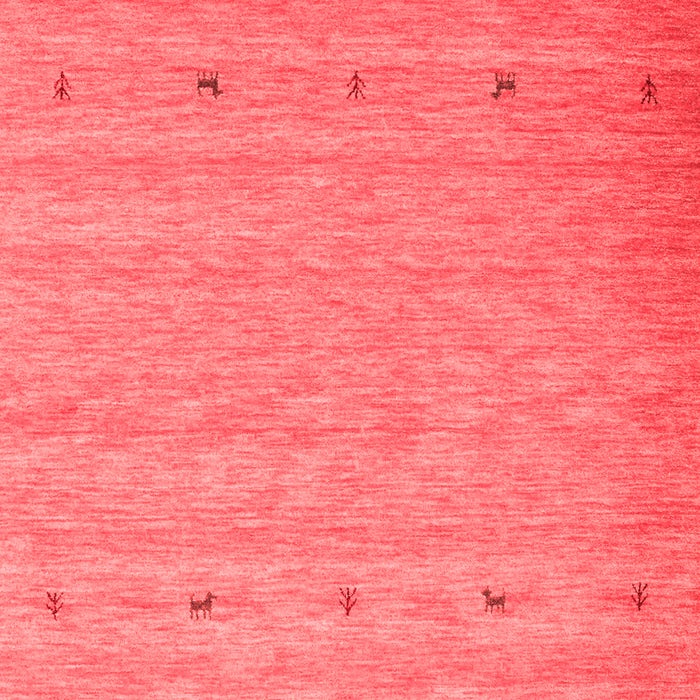 Abstract Red Contemporary Area Rugs