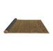 Sideview of Abstract Brown Contemporary Rug, con913brn