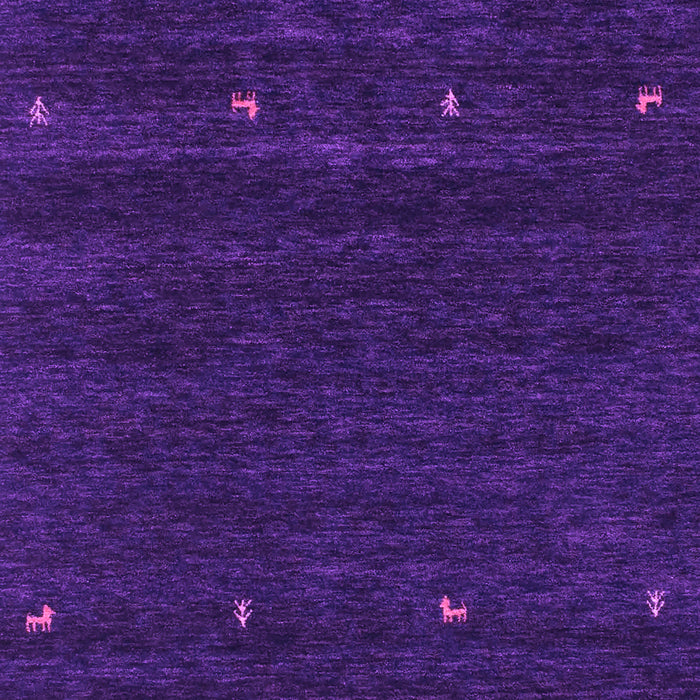 Abstract Purple Contemporary Rug, con914pur