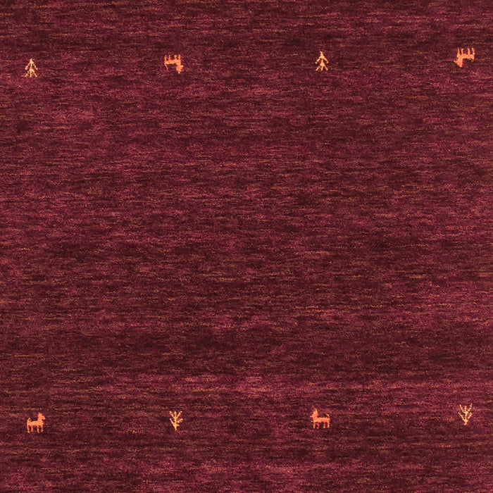 Abstract Orange Contemporary Rug, con914org